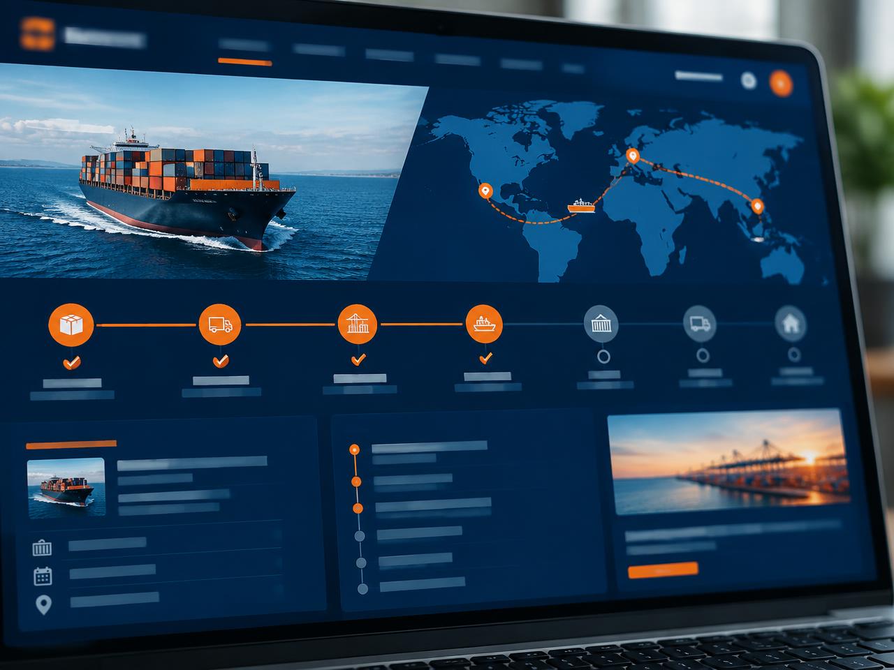 Portline Logistics — screen 1